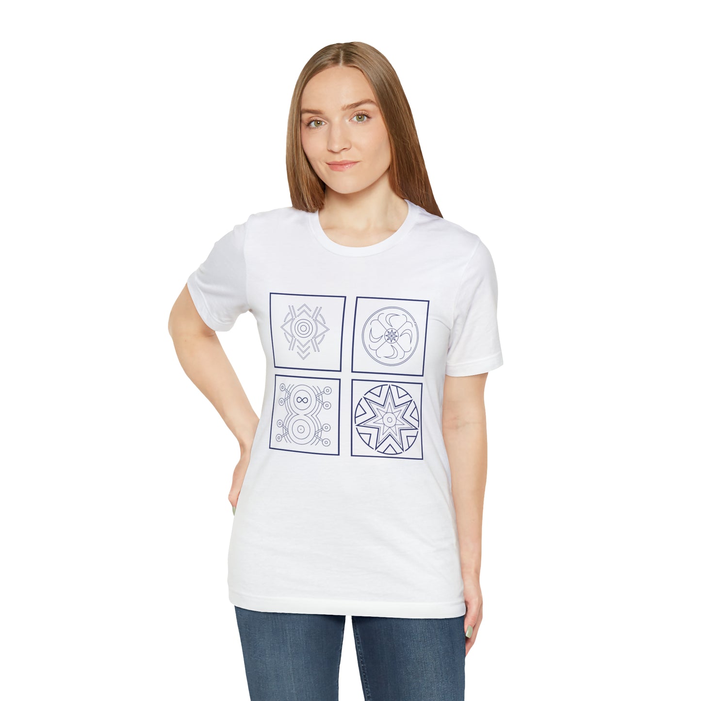 Symbols of the Creation-Energy Teaching - Short Sleeve Tee