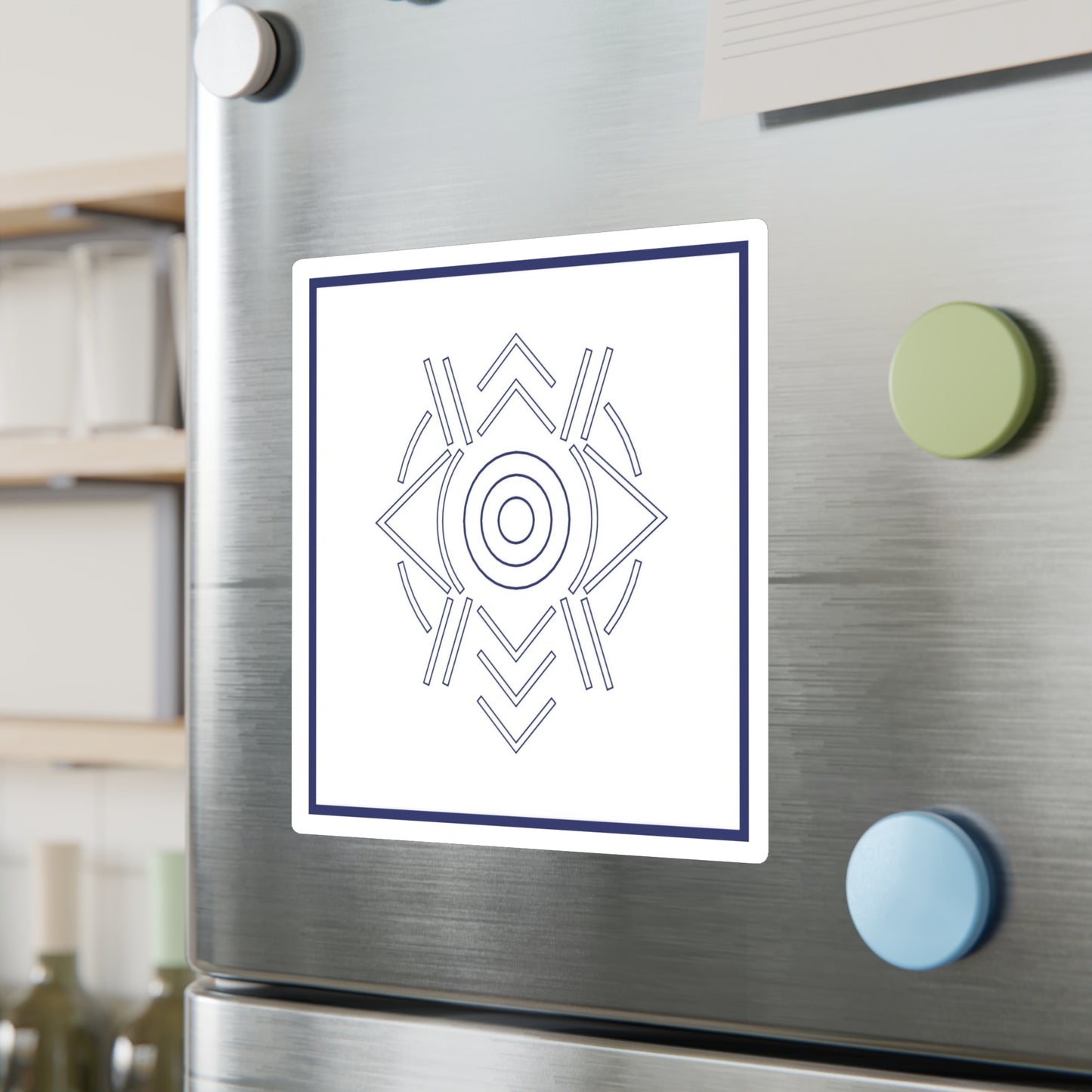Verantwortung/Responsibility Sticker (Blue/White) Symbol Only