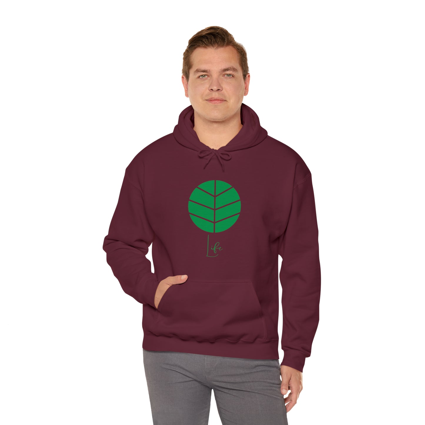 Heavy Blend™ Hooded Sweatshirt - BEAM *Life* Edition (Green)