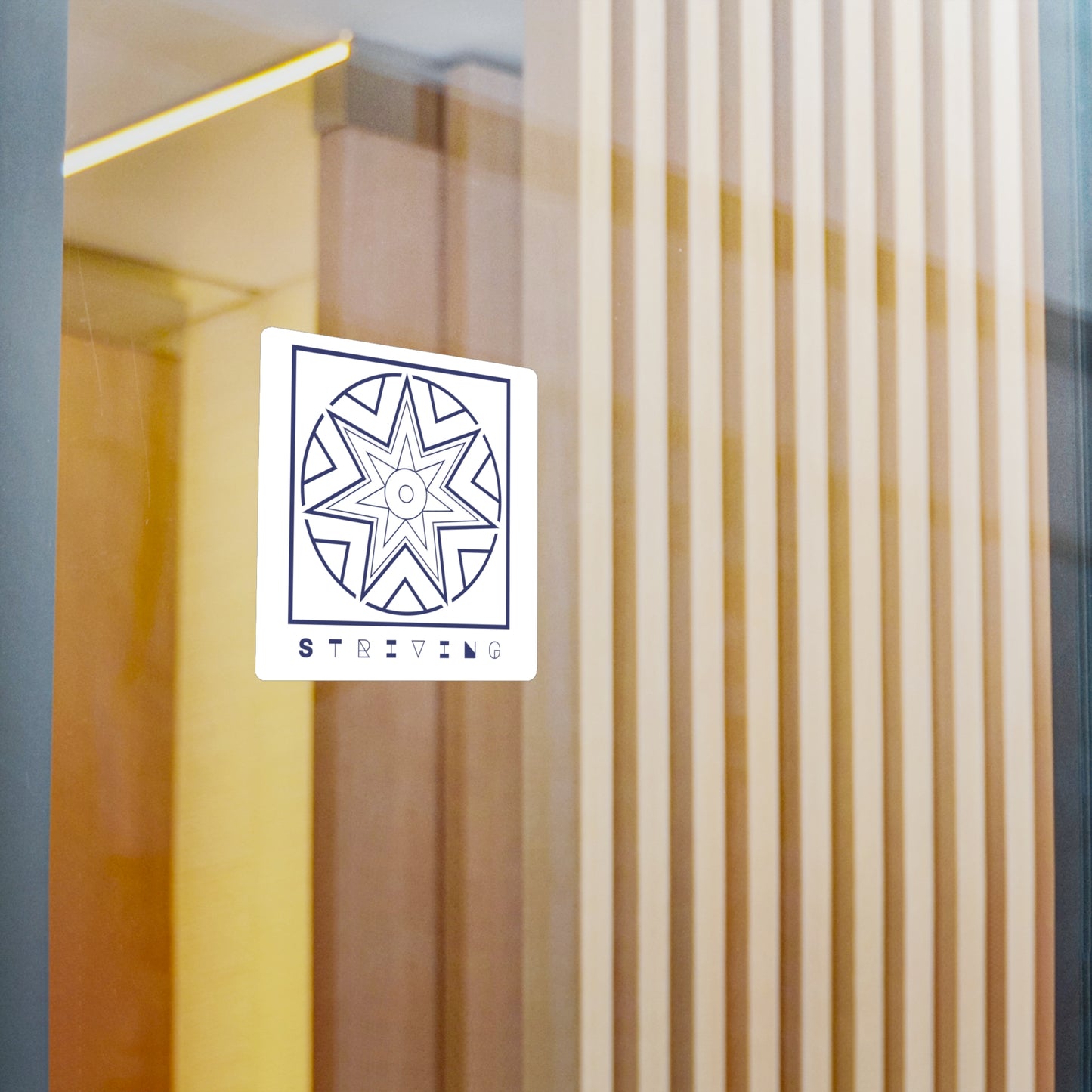 Symbols of the Creation-Energy Teaching - DECAL *Streben / Striving* (purple)