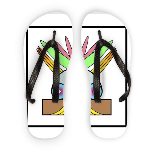 *Peace* Collection Adult Flip Flops
