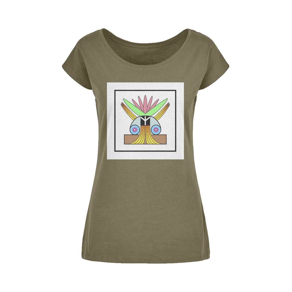 BEAM *Peace* Collection Wide Neck Womens T-Shirt XS-5XL