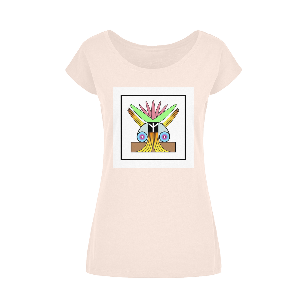 BEAM *Peace* Collection Wide Neck Womens T-Shirt XS-5XL