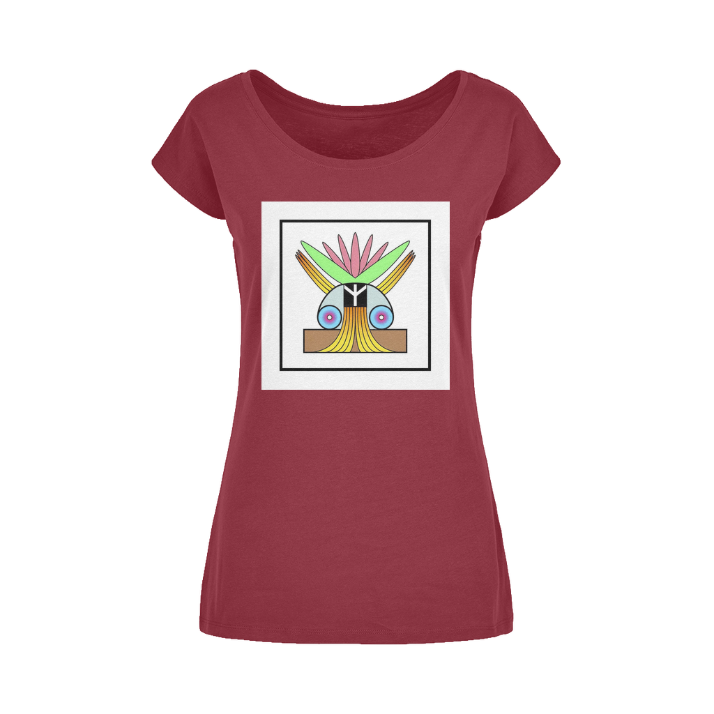 BEAM *Peace* Collection Wide Neck Womens T-Shirt XS-5XL